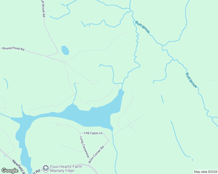 map of restaurants, bars, coffee shops, grocery stores, and more near 68 Northeast Road in Waterboro