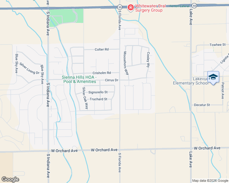 map of restaurants, bars, coffee shops, grocery stores, and more near 15409 Moss Creek Way in Caldwell