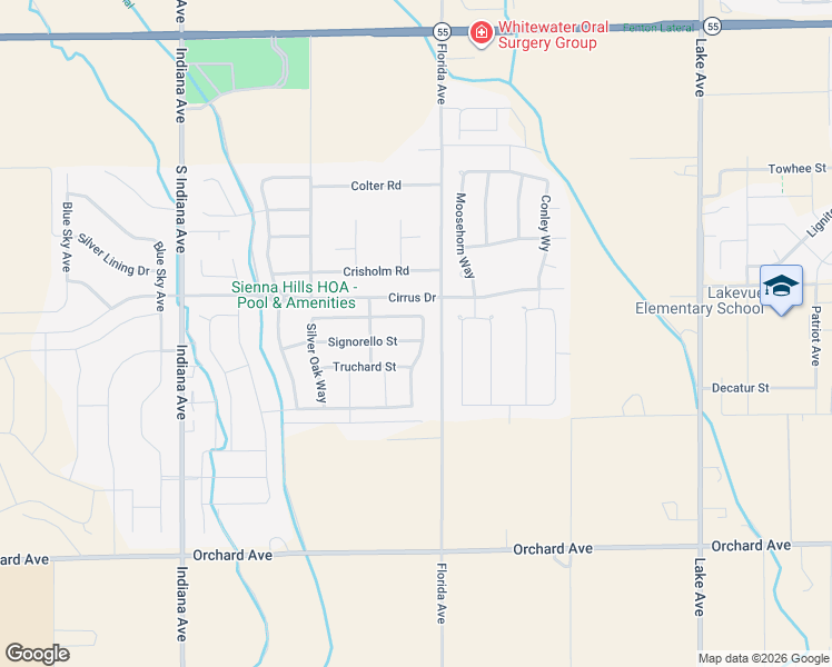 map of restaurants, bars, coffee shops, grocery stores, and more near 13554 Signorello Street in Caldwell