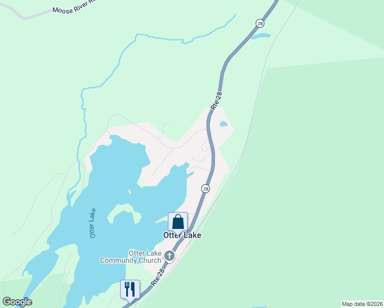 map of restaurants, bars, coffee shops, grocery stores, and more near 2034 Light Hse Lane in Forestport