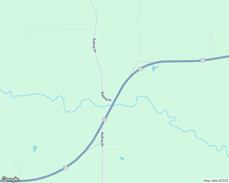 map of restaurants, bars, coffee shops, grocery stores, and more near W3653 Wisconsin 67 in Campbellsport