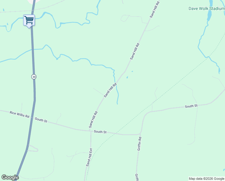 map of restaurants, bars, coffee shops, grocery stores, and more near 977 Sand Hill Road in Castleton