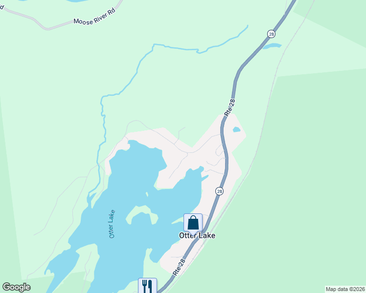map of restaurants, bars, coffee shops, grocery stores, and more near 4066 Lakeview Drive in Forestport