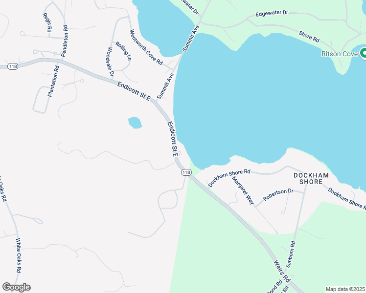 map of restaurants, bars, coffee shops, grocery stores, and more near 602 Endicott Street East in Laconia