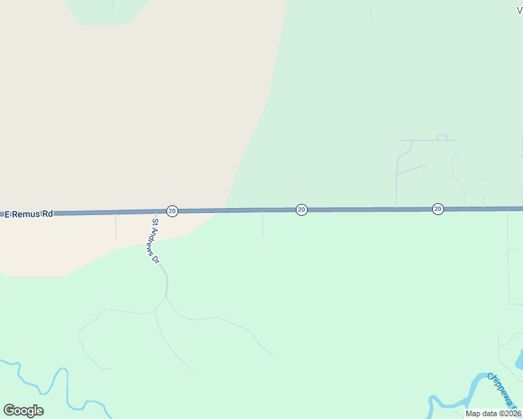 map of restaurants, bars, coffee shops, grocery stores, and more near 1125 East Remus Road in Mount Pleasant