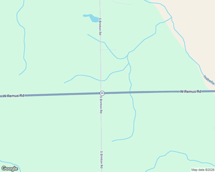 map of restaurants, bars, coffee shops, grocery stores, and more near 2625 South Brinton Road in Mount Pleasant