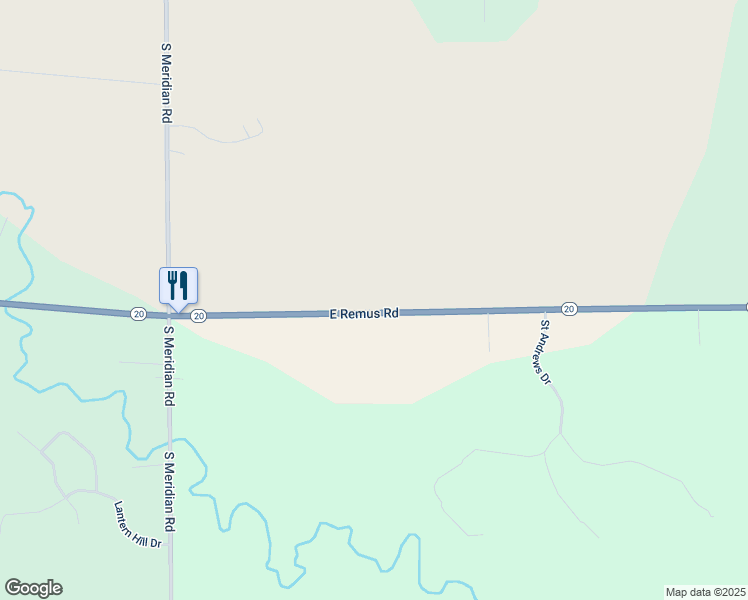 map of restaurants, bars, coffee shops, grocery stores, and more near 489 East Remus Road in Mount Pleasant