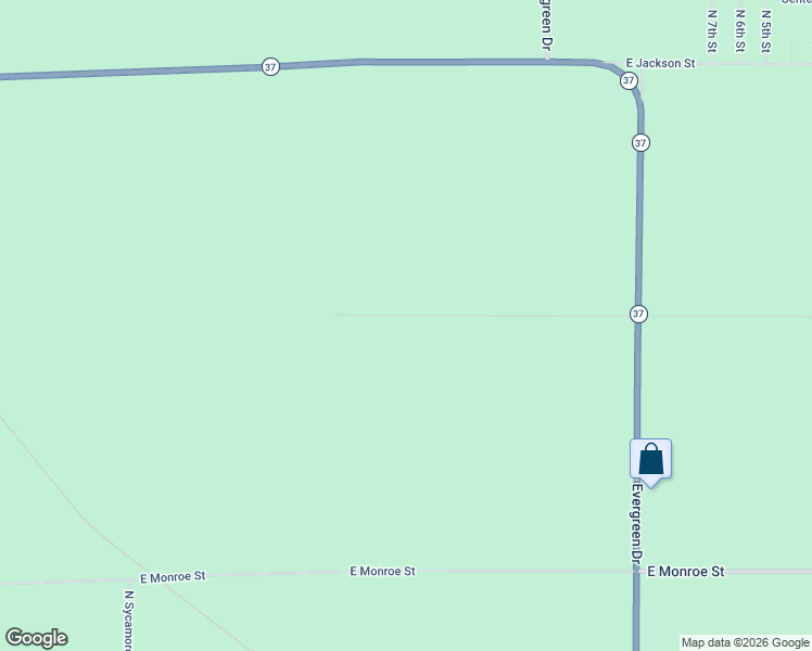 map of restaurants, bars, coffee shops, grocery stores, and more near 810 East 3 Mile Road in White Cloud