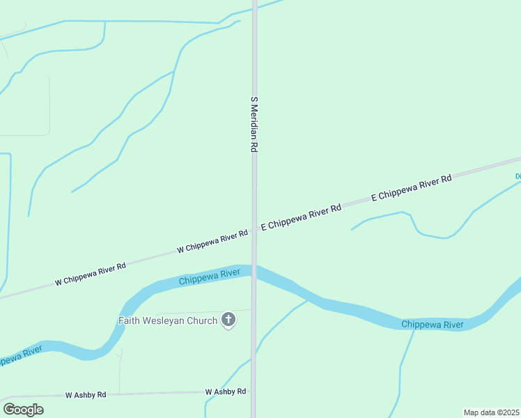 map of restaurants, bars, coffee shops, grocery stores, and more near 511 South Meridian Road in Midland