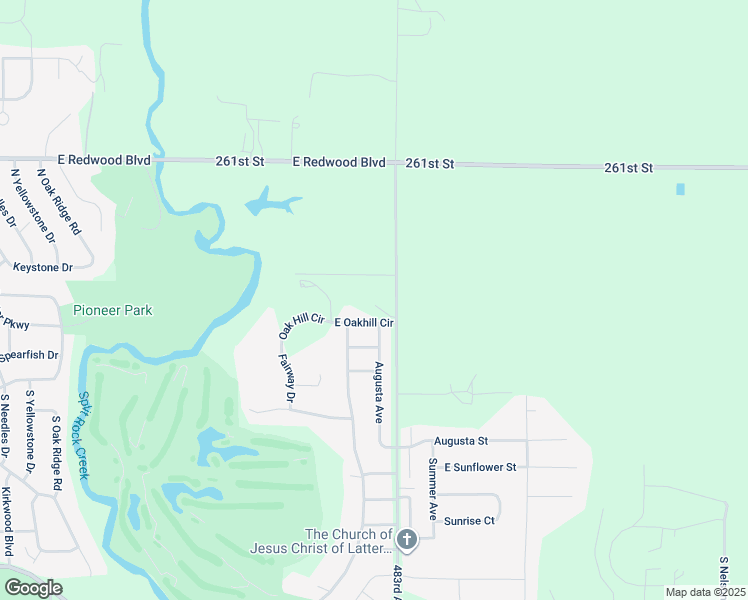 map of restaurants, bars, coffee shops, grocery stores, and more near 2408 Oak Hill Circle in Brandon