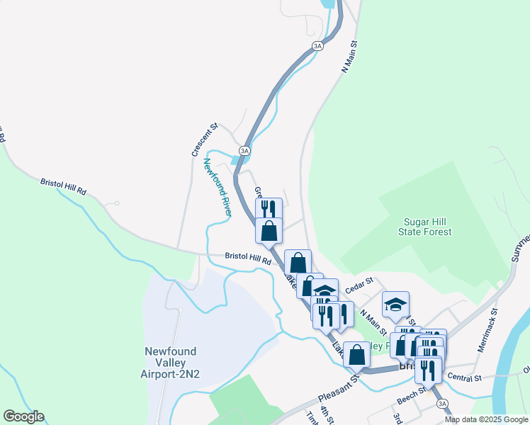 map of restaurants, bars, coffee shops, grocery stores, and more near 37 Green Street in Bristol