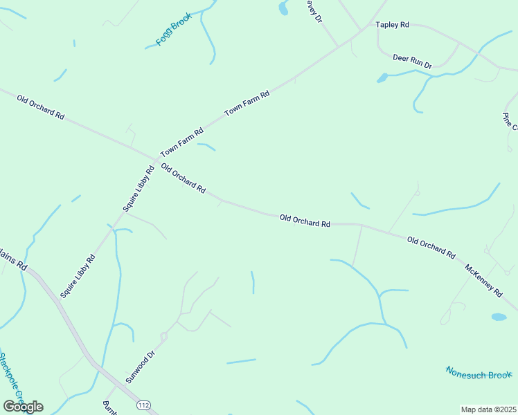 map of restaurants, bars, coffee shops, grocery stores, and more near 244 Old Orchard Road in Buxton