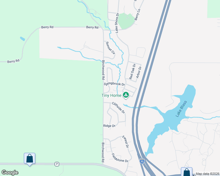 map of restaurants, bars, coffee shops, grocery stores, and more near 175 Sugar Maple Circle in Wisconsin Dells
