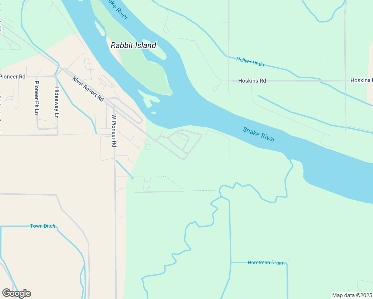 map of restaurants, bars, coffee shops, grocery stores, and more near 4030 River Resort Drive in Homedale