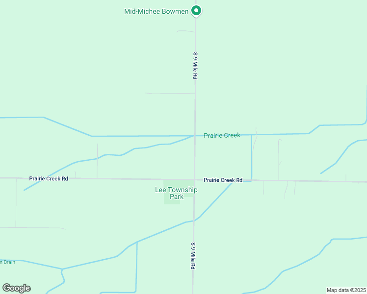 map of restaurants, bars, coffee shops, grocery stores, and more near 460 South 9 Mile Road in Midland