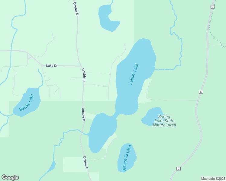 map of restaurants, bars, coffee shops, grocery stores, and more near N1643 Lakeshore Drive in Campbellsport