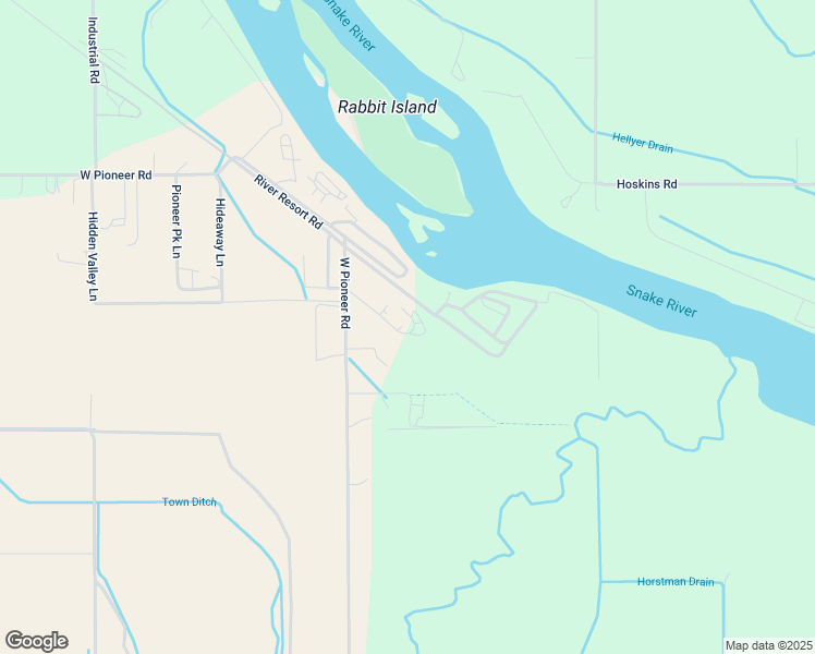 map of restaurants, bars, coffee shops, grocery stores, and more near 3963 Ranch Drive in Homedale