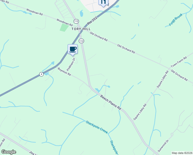 map of restaurants, bars, coffee shops, grocery stores, and more near 70 Beech Plains Road in Buxton