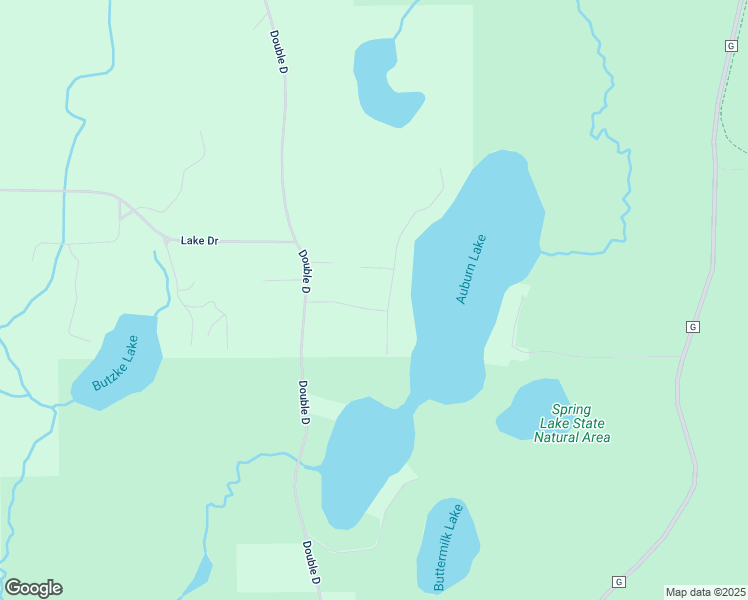 map of restaurants, bars, coffee shops, grocery stores, and more near N1643 Lakeshore Drive in Campbellsport
