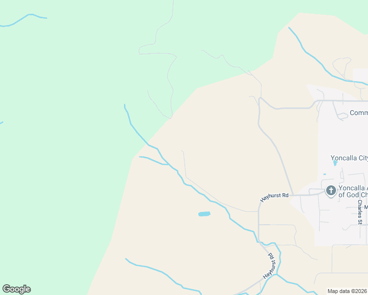 map of restaurants, bars, coffee shops, grocery stores, and more near 485 Andrews Road in Yoncalla