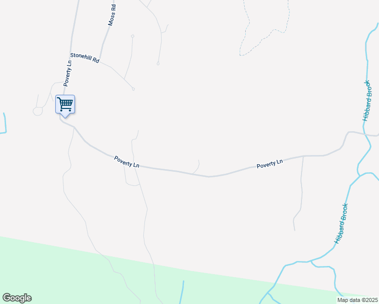 map of restaurants, bars, coffee shops, grocery stores, and more near 341 Poverty Lane in Lebanon