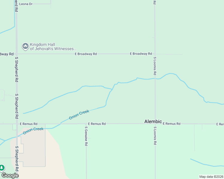 map of restaurants, bars, coffee shops, grocery stores, and more near 8653 East Remus Road in Mount Pleasant