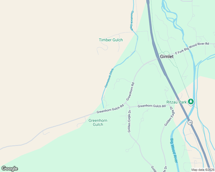 map of restaurants, bars, coffee shops, grocery stores, and more near Feather Lane in Hailey