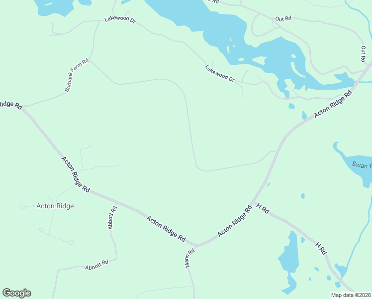 map of restaurants, bars, coffee shops, grocery stores, and more near Ashbury Lane in Acton