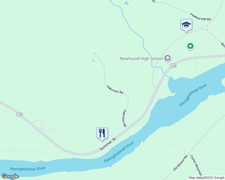map of restaurants, bars, coffee shops, grocery stores, and more near Oakcrest in Bristol