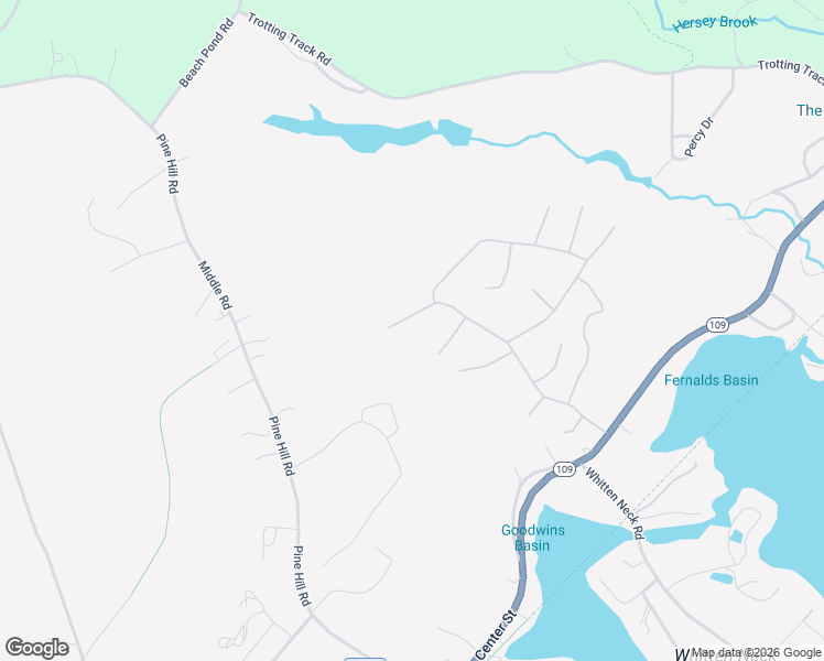 map of restaurants, bars, coffee shops, grocery stores, and more near 38 Birch Hill Estates Road in Wolfeboro