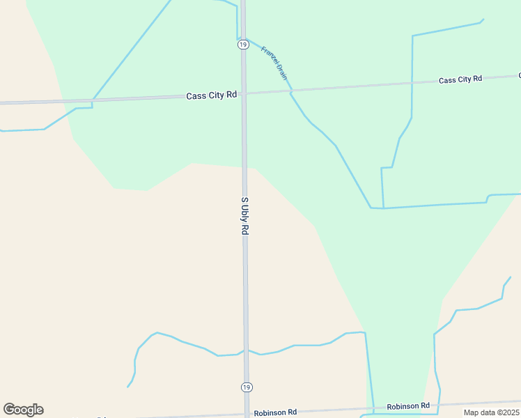 map of restaurants, bars, coffee shops, grocery stores, and more near 6355 South Ubly Road in Ubly