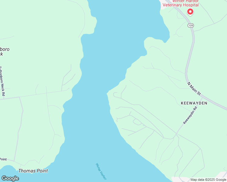 map of restaurants, bars, coffee shops, grocery stores, and more near 122 Old Keewaydin Point Road in Wolfeboro