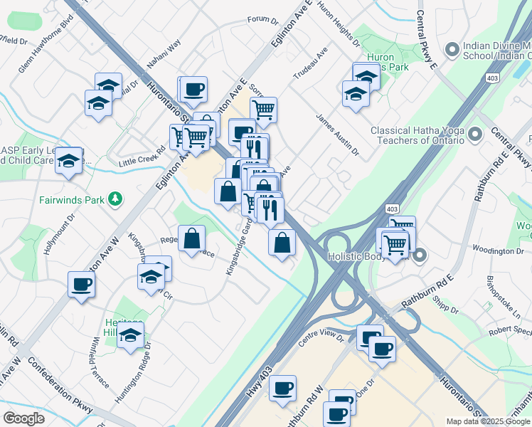 10 Kingsbridge Garden Circle, Mississauga ON Walk Score