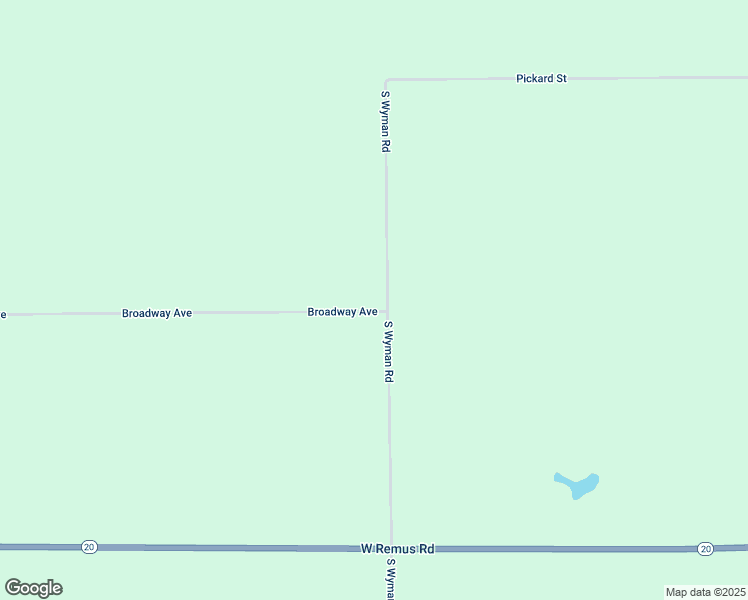map of restaurants, bars, coffee shops, grocery stores, and more near 10050 Broadway Avenue in Remus