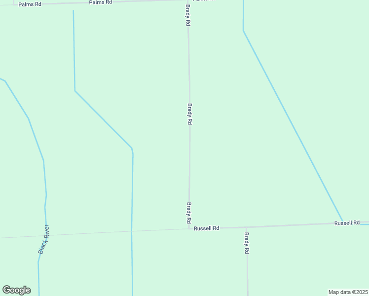 map of restaurants, bars, coffee shops, grocery stores, and more near 6174 Ridge Road in Palms