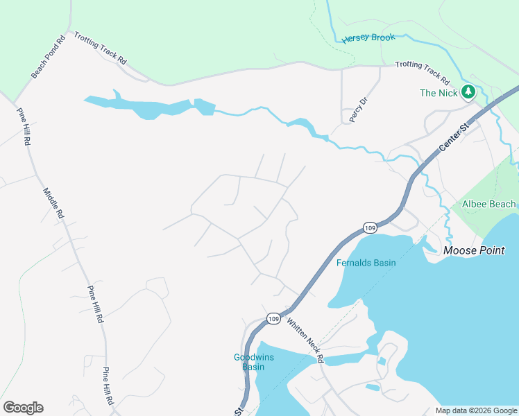 map of restaurants, bars, coffee shops, grocery stores, and more near 6 Santis Way in Wolfeboro