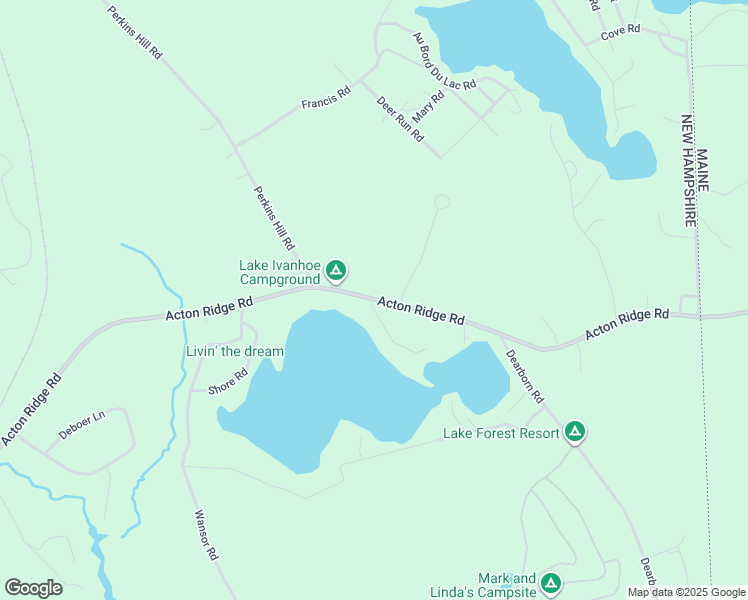 map of restaurants, bars, coffee shops, grocery stores, and more near 704 Acton Ridge Rd in Wakefield