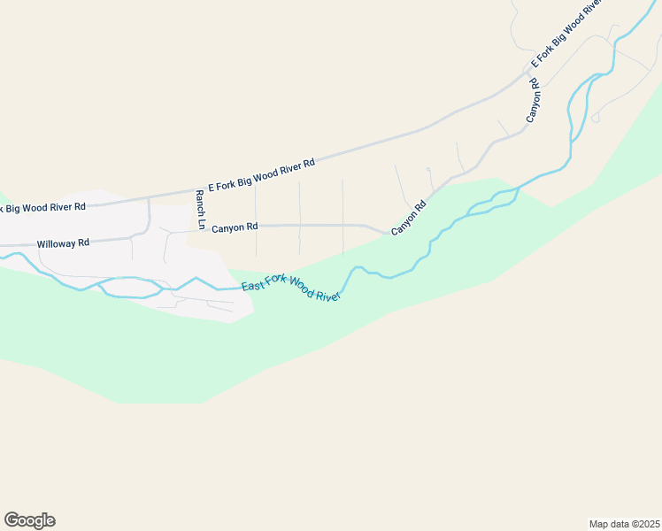 map of restaurants, bars, coffee shops, grocery stores, and more near 117 South Cove Lane in Hailey