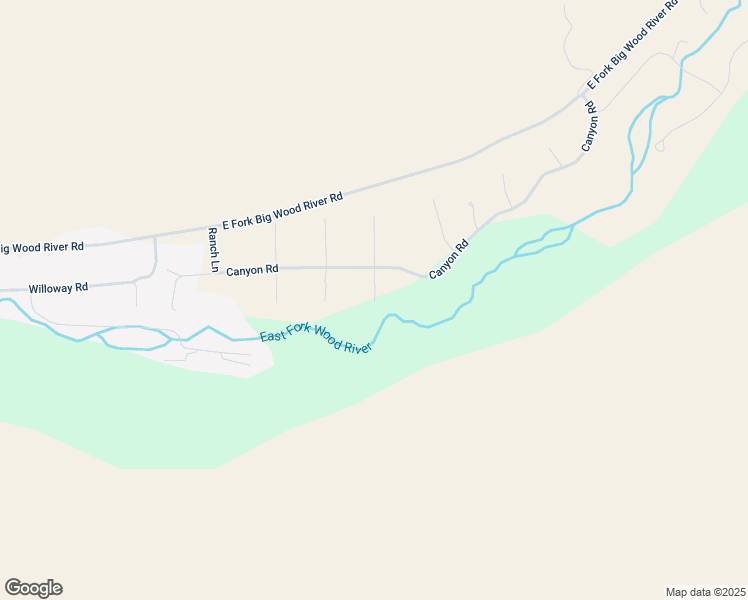 map of restaurants, bars, coffee shops, grocery stores, and more near 117 South Cove Lane in Hailey