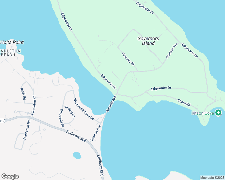 map of restaurants, bars, coffee shops, grocery stores, and more near 100 Edgewater Drive in Gilford