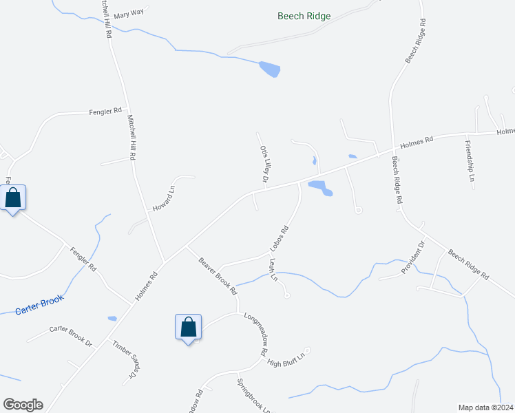 map of restaurants, bars, coffee shops, grocery stores, and more near 210 Holmes Road in Scarborough