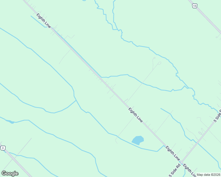 map of restaurants, bars, coffee shops, grocery stores, and more near 9395 8th Line in Halton Hills