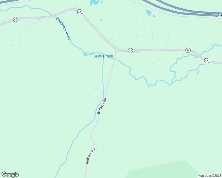 map of restaurants, bars, coffee shops, grocery stores, and more near 305 Birdseye Road in Castleton