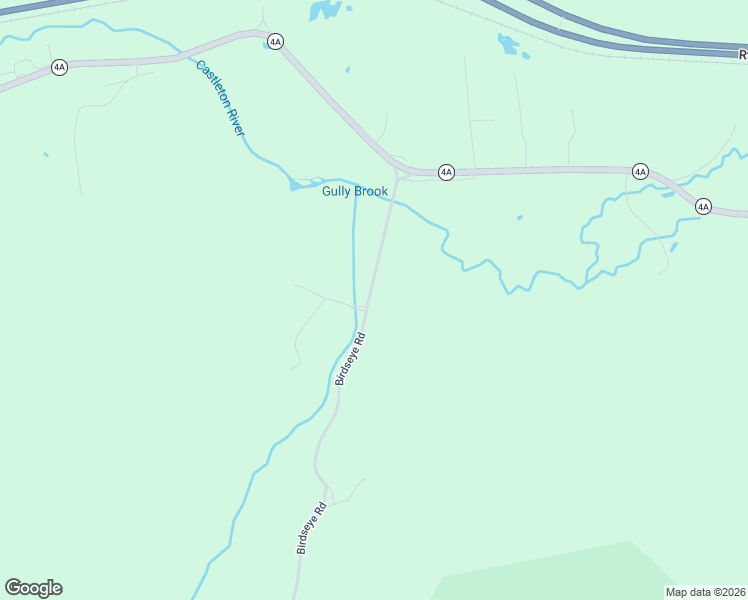 map of restaurants, bars, coffee shops, grocery stores, and more near 305 Birdseye Road in Castleton