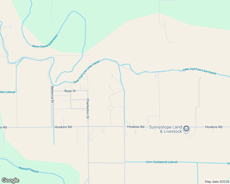 map of restaurants, bars, coffee shops, grocery stores, and more near 16343 Brunello Court in Caldwell