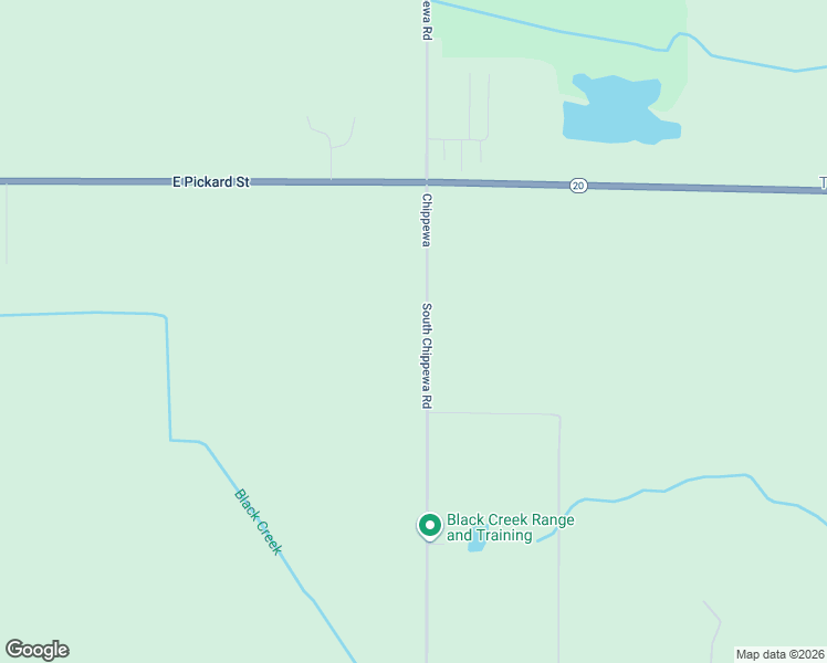 map of restaurants, bars, coffee shops, grocery stores, and more near 2000-2120 South Chippewa Road in Mount Pleasant