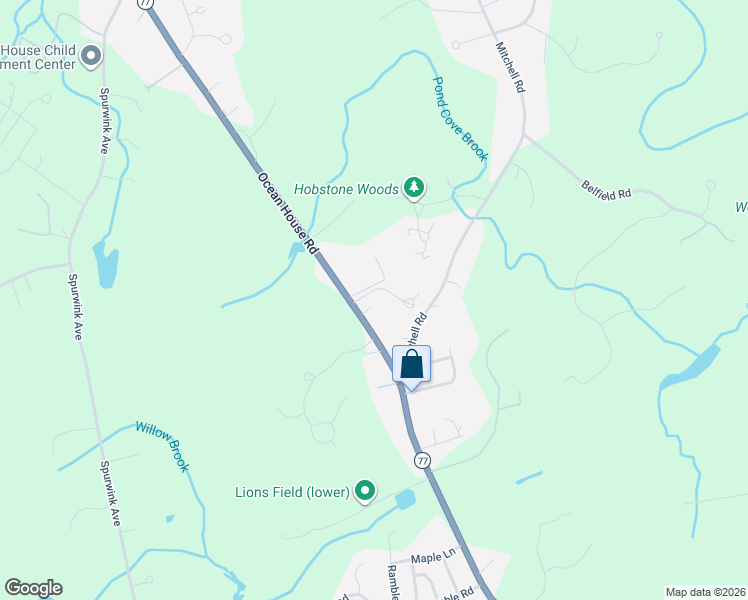 map of restaurants, bars, coffee shops, grocery stores, and more near 14 Oakview Drive in Cape Elizabeth