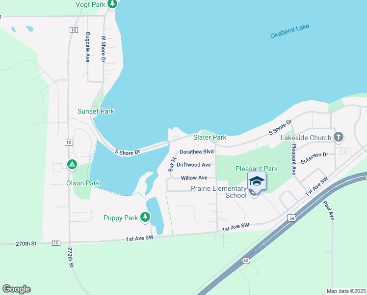 map of restaurants, bars, coffee shops, grocery stores, and more near 1956 Dorathea Boulevard in Worthington