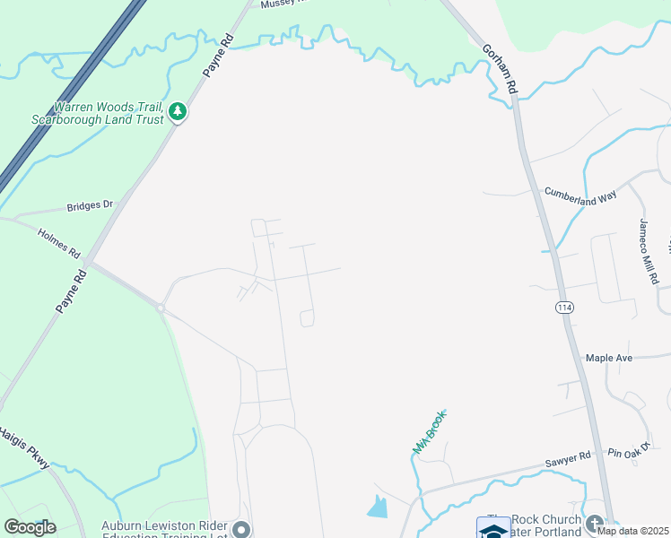 map of restaurants, bars, coffee shops, grocery stores, and more near 225 Innovation Way in Scarborough