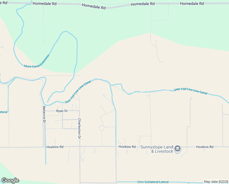 map of restaurants, bars, coffee shops, grocery stores, and more near 16346 Brunello Court in Caldwell
